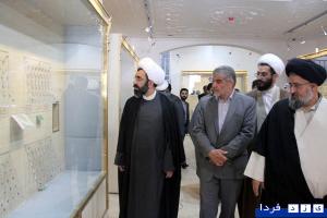 گزارش تصویری بازدید معاون فرهنگی سازمان اوقاف و نماینده یزد از موزه موقوفه امامزاده جعفر (ع) یزد